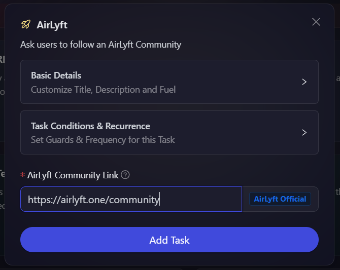 AirLyft Basic