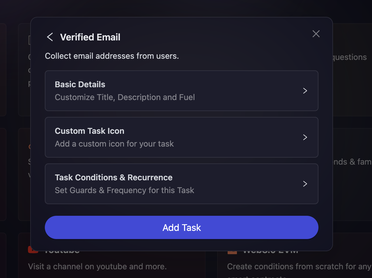 Email Task Collect
