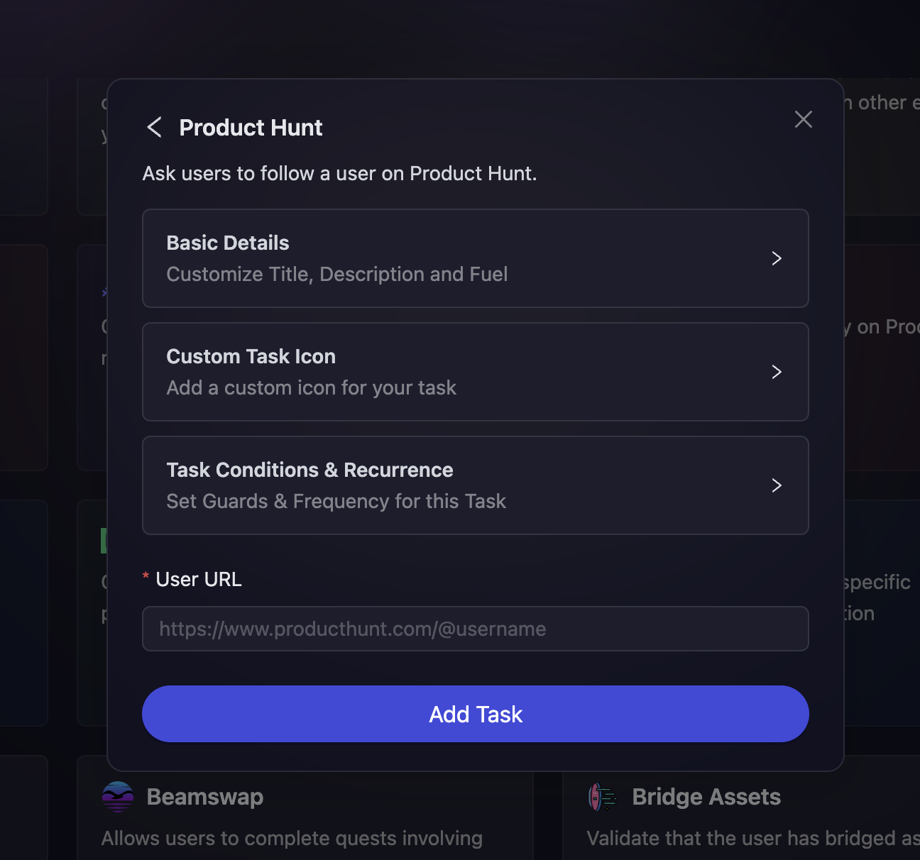 Product Hunt Follow Details