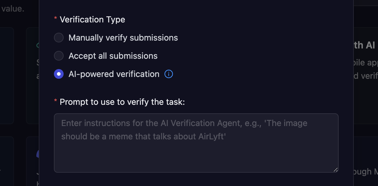 AI Verification Prompt Required