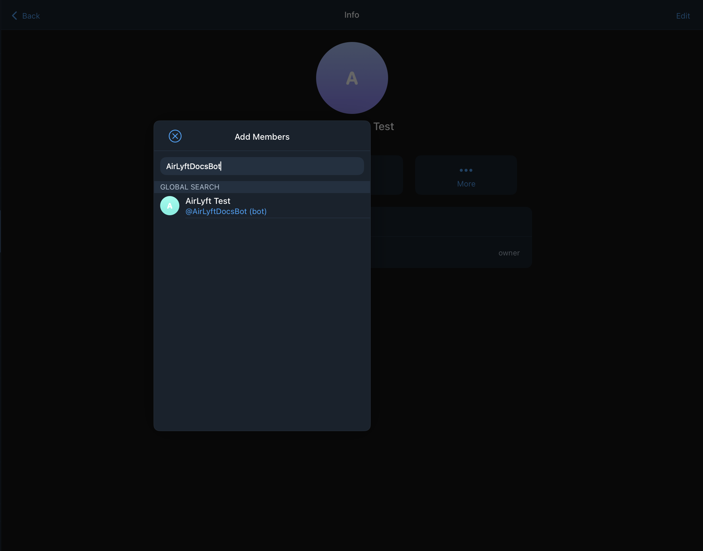 Adding Bot to your group/channel