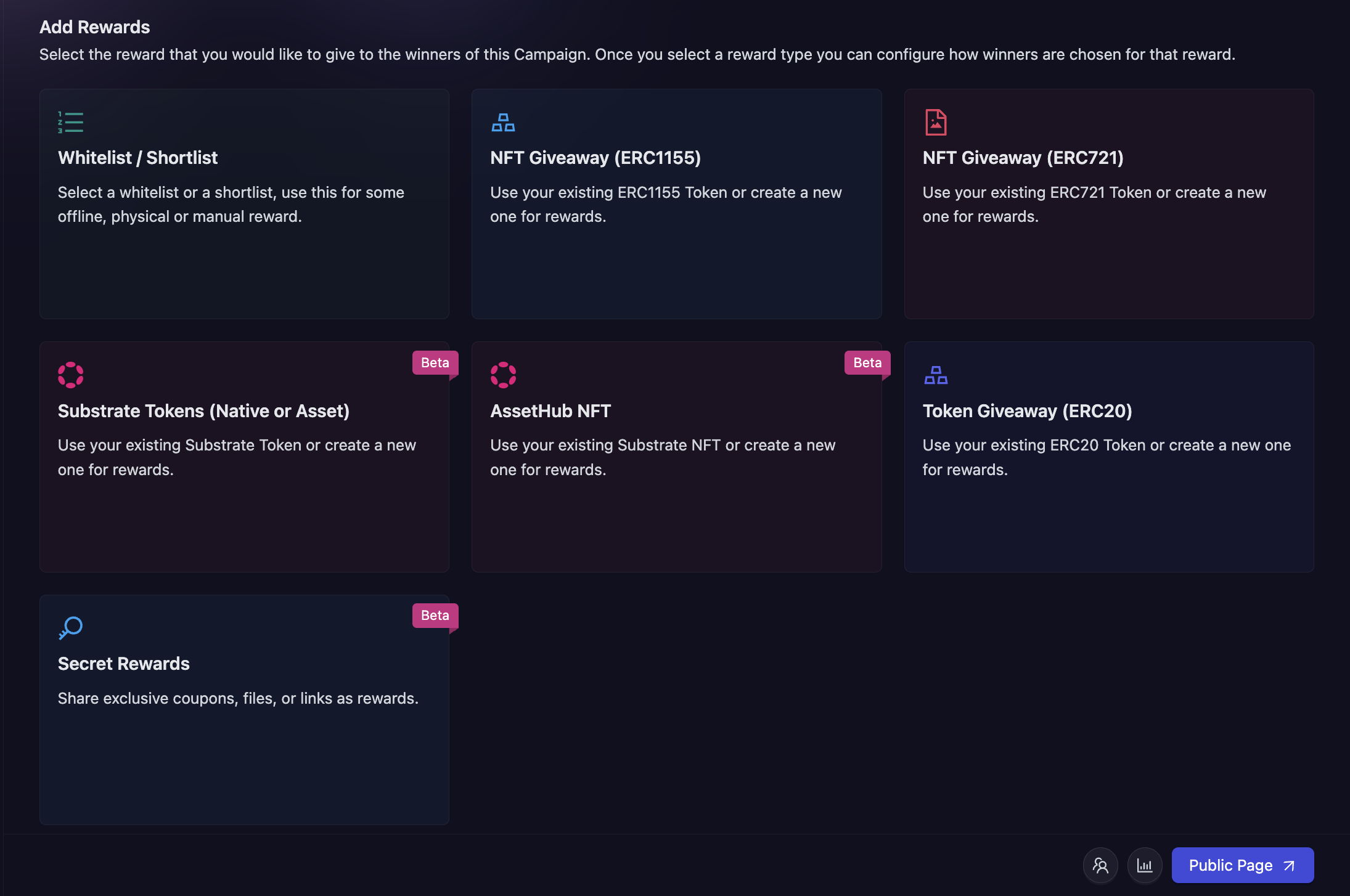 Creating a Substrate Token NFT Giveaway
