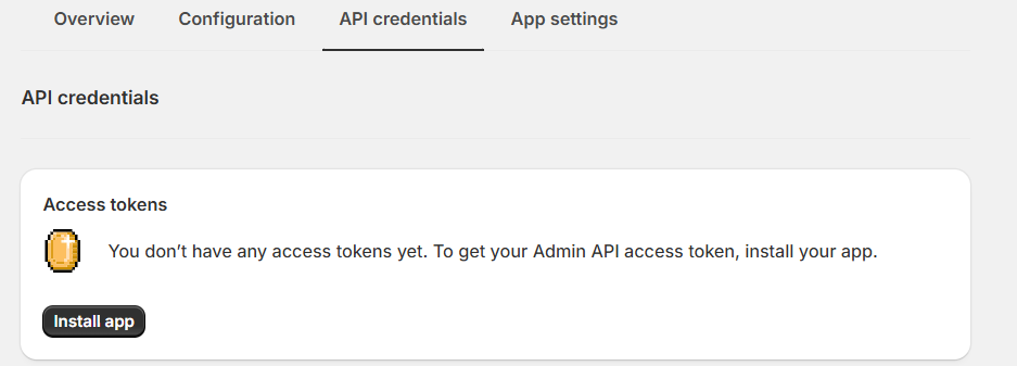 App installation confirmation screen