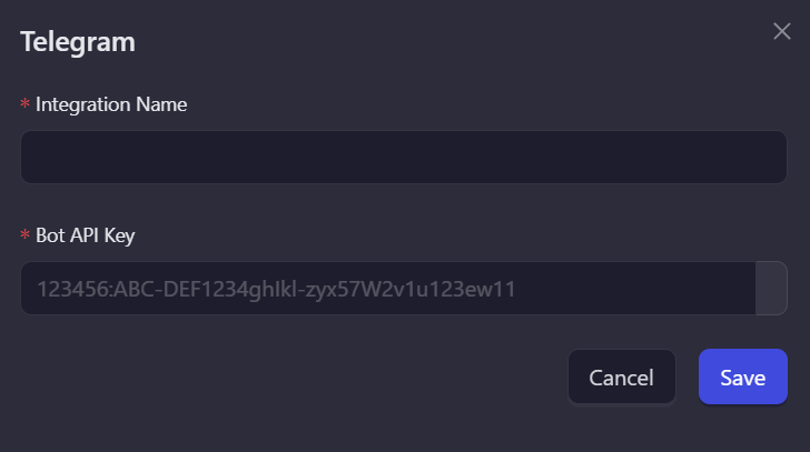 Add Integration