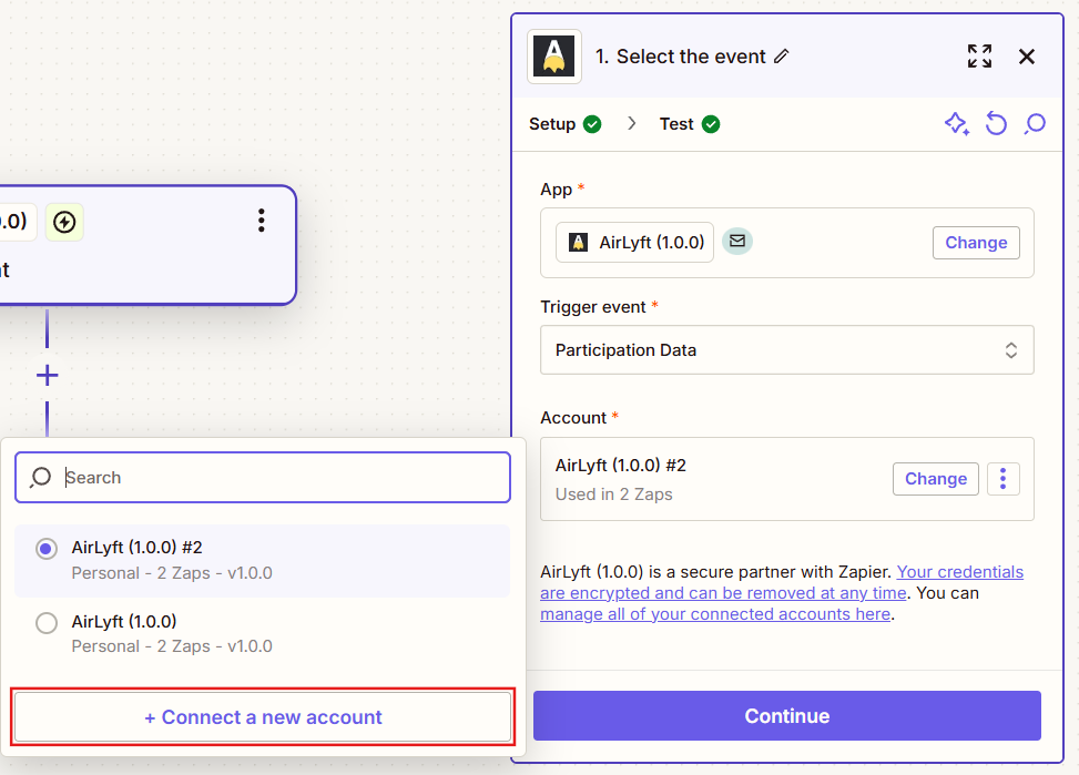 Zapier Account